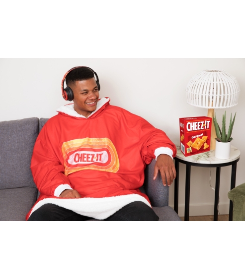CHEEZ IT Retro Cozy Hoodie Blanket