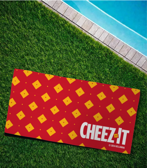 Cheez-It Beach Towel